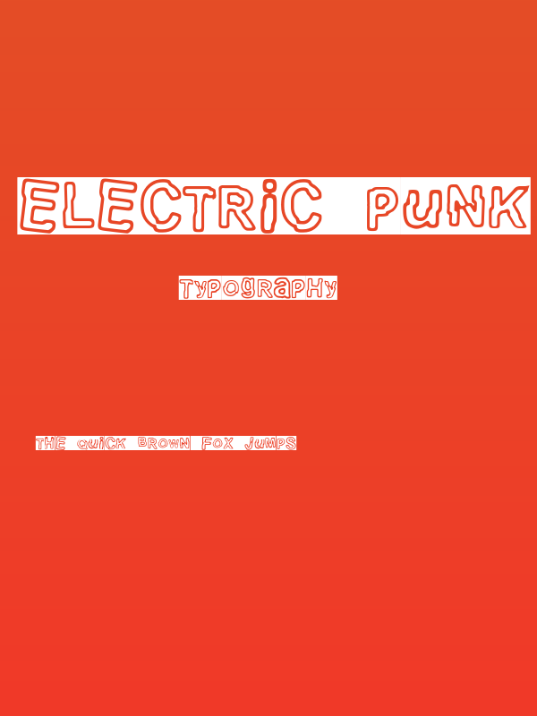 electric Punk Poster