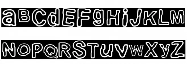 electric Punk 字体 小写