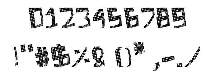 electric feelelectric feel Font OTHER CHARS