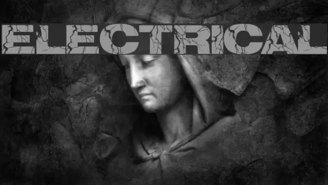 electrical Font examples