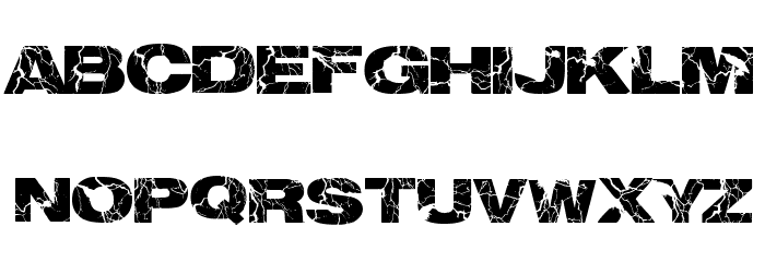electrical Font LOWERCASE
