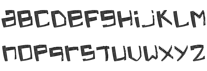 electricfeel Font LOWERCASE