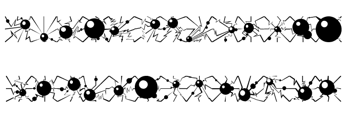 electricsphere Font LOWERCASE