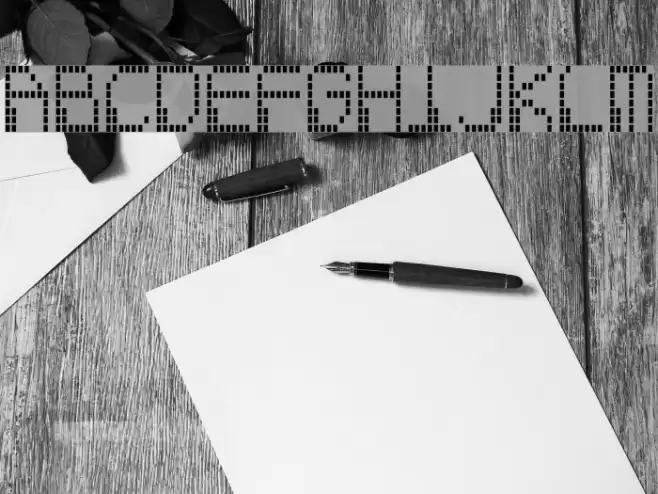 electron 8f Font examples