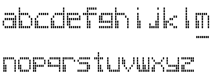 electron 8f フォント 小文字