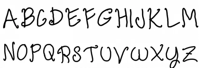elegantly simple Polices MAJUSCULES