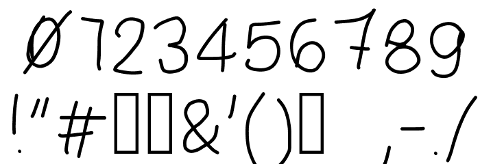 elisfirstfont Font OTHER CHARS