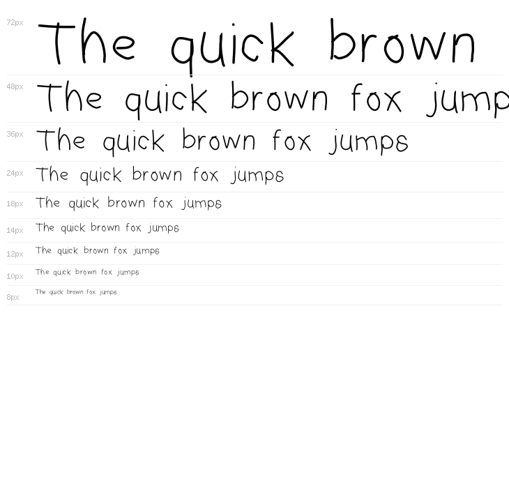 elisfirstfont Waterfall