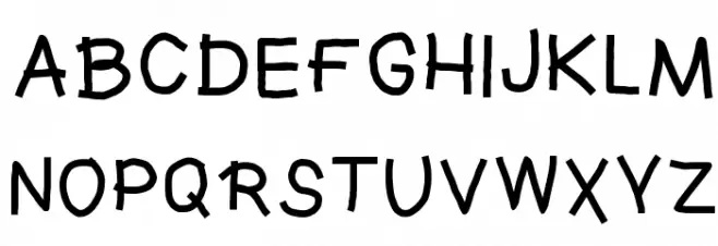 elissecondfont Font Litere mari