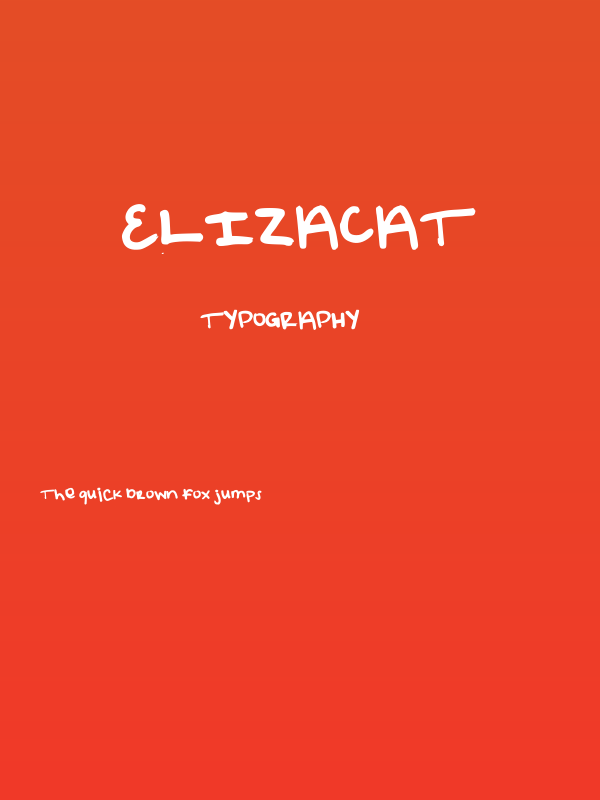 elizacat Poster