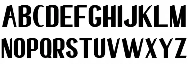elma 03 Font UPPERCASE