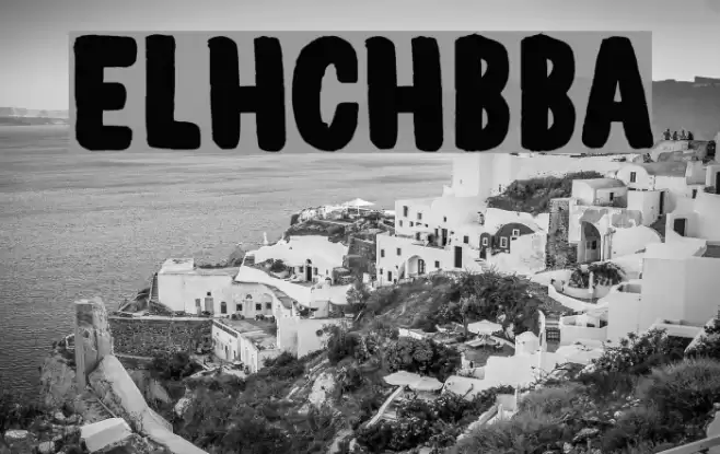 elph_chubba Font examples