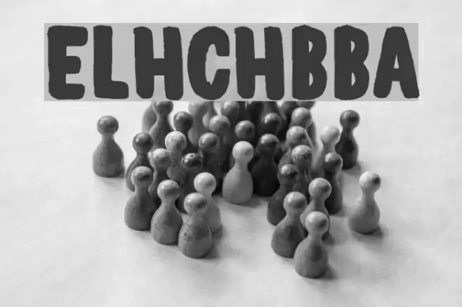 elph_chubba Font examples