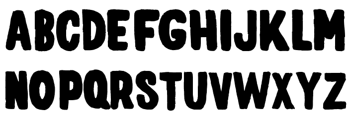 elph_chubba Font LOWERCASE