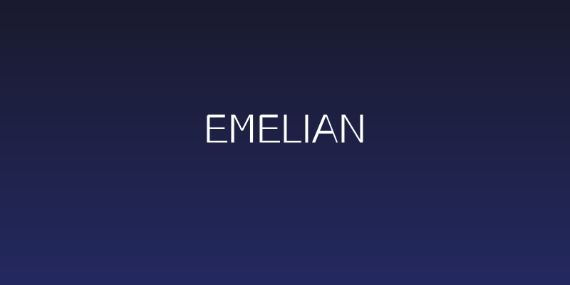 EMELIAN Social Header
