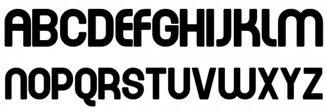 EMEN Lowercase خط أحرف كبيرة