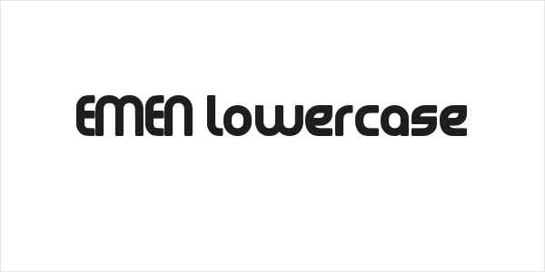 EMEN Lowercase Logo