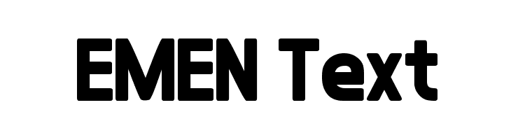 EMEN Text Font