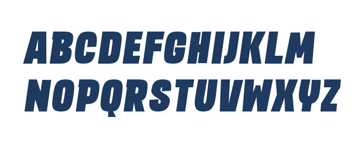 EMINOR Black Italic Lowercase