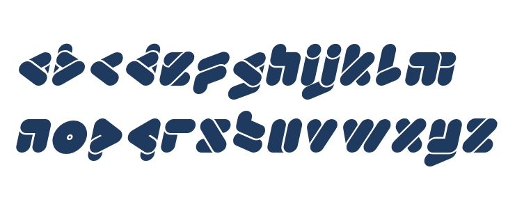 EMPEROROFJAPAN-Italic Lowercase