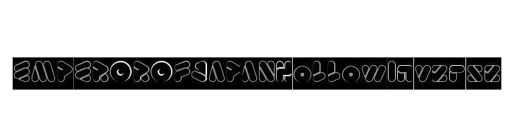 EMPEROROFJAPANHollowInverse  Frei Schriftart Herunterladen