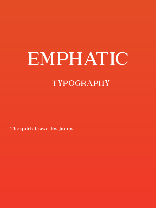 EMPHATIC Poster