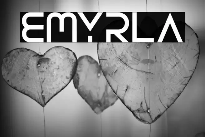 EMYRLA Font examples