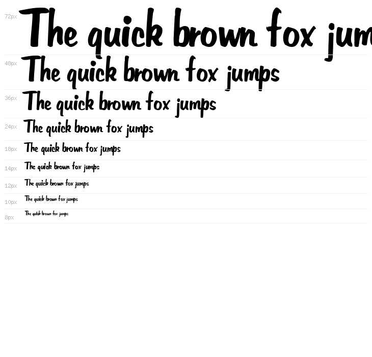 Em Regular Waterfall