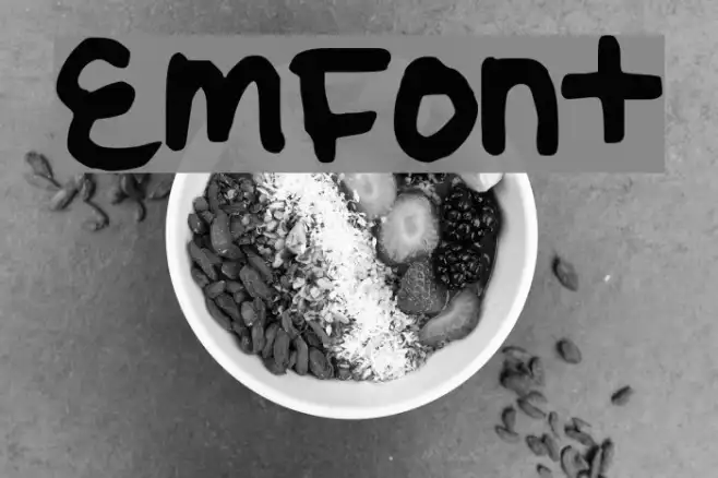 EmFont Example 1