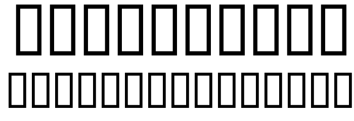 EmGravesSH Font OTHER CHARS