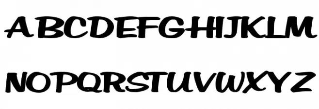 EmPower42 Bold Schriftart Groß