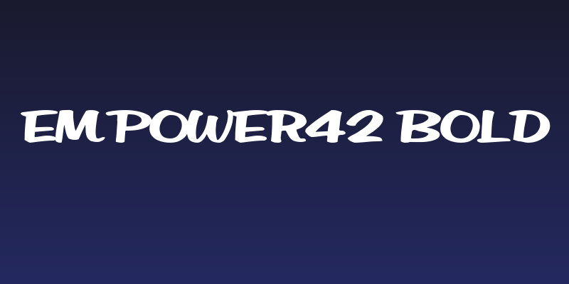 EmPower42 Bold Social Header