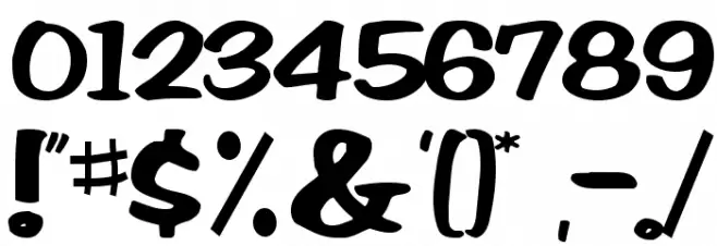 EmPower42 Regular Font OTHER CHARS