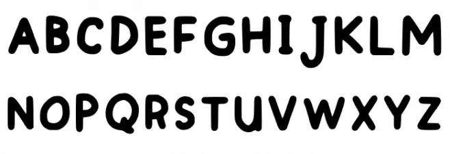 Emaeresyea Regular Font UPPERCASE