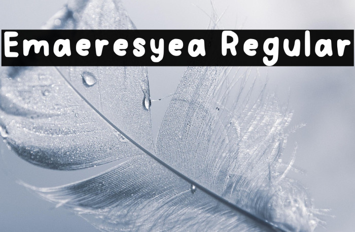 Emaeresyea Regular Example 3