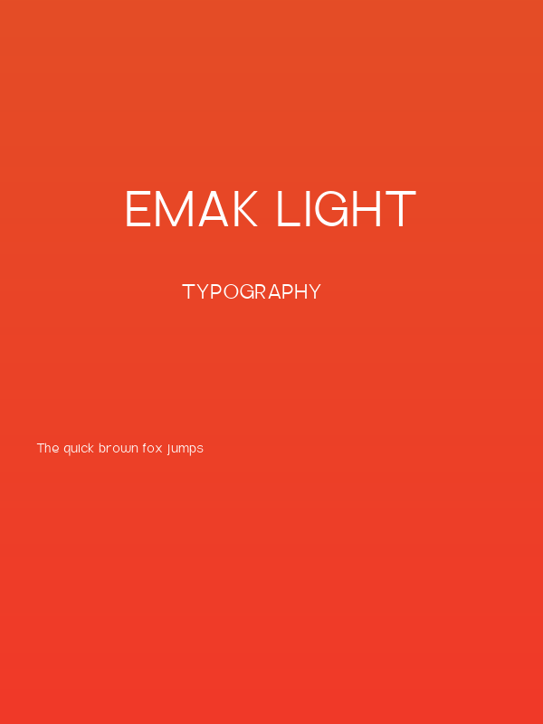Emak Light Poster