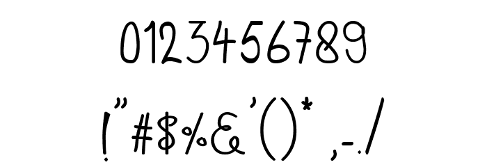 Emalia Script 字体 其它煤焦