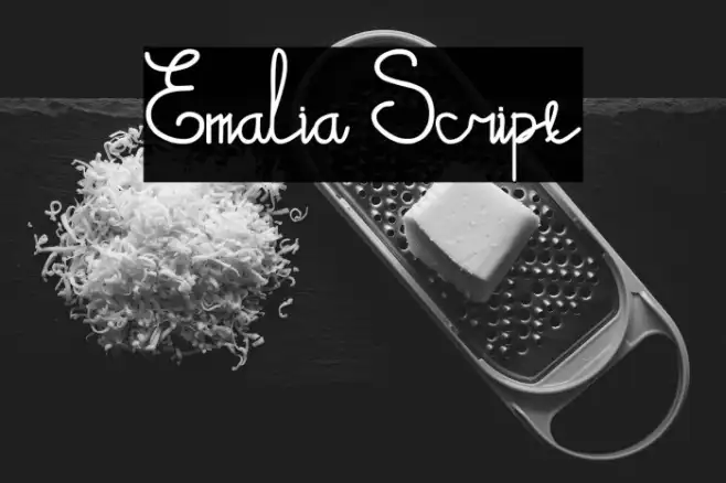 Emalia Script Example 3