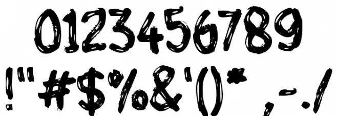 Emane Font OTHER CHARS