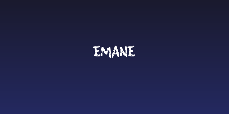 Emane Social Header