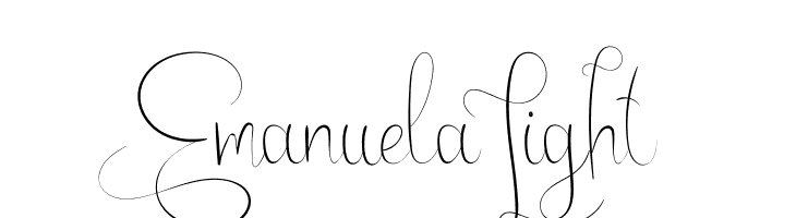 Emanuela Light  免费字体下载