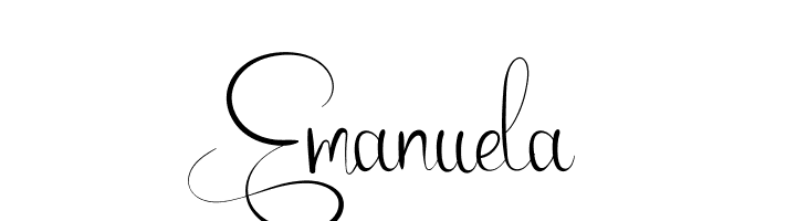 Emanuela  Frei Schriftart Herunterladen