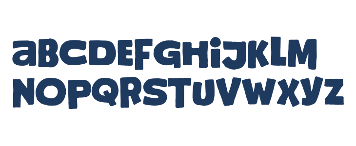 Emaro Regular Lowercase