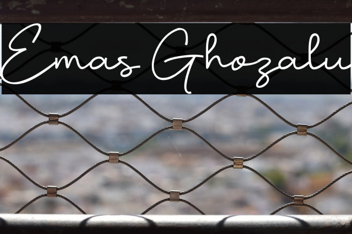 Emas Ghozalu Example 1