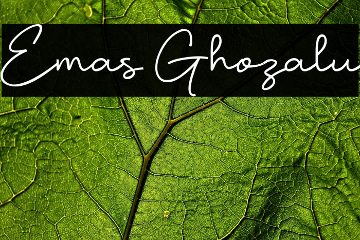 Emas Ghozalu Example 3