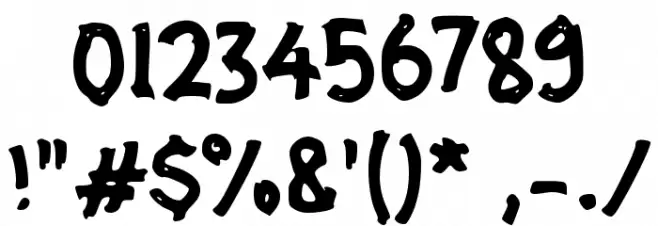 Emban Font OTHER CHARS