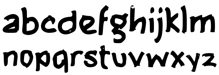 Emban Font LOWERCASE