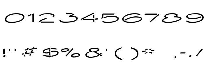 Embargo Font OTHER CHARS