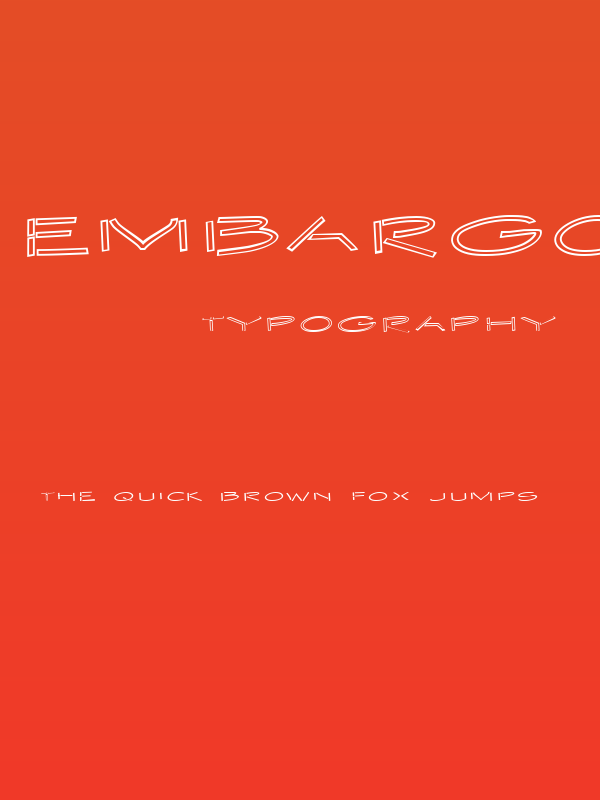 Embargo Poster