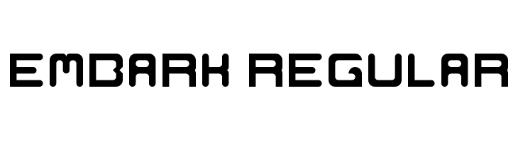 Embark Regular Fonte